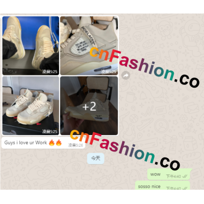 PKGoden Jordan 4 Retro Off-White Sail,CV9388-100 02