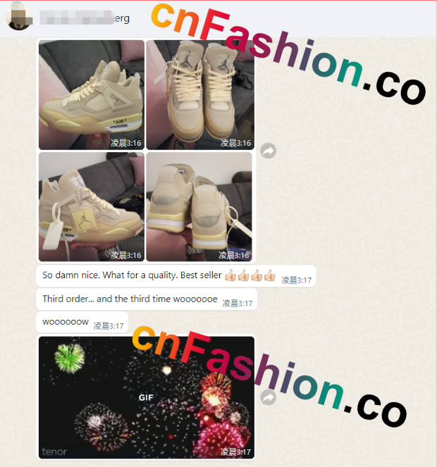 PKGoden Jordan 4 Retro Off-White Sail,CV9388-100