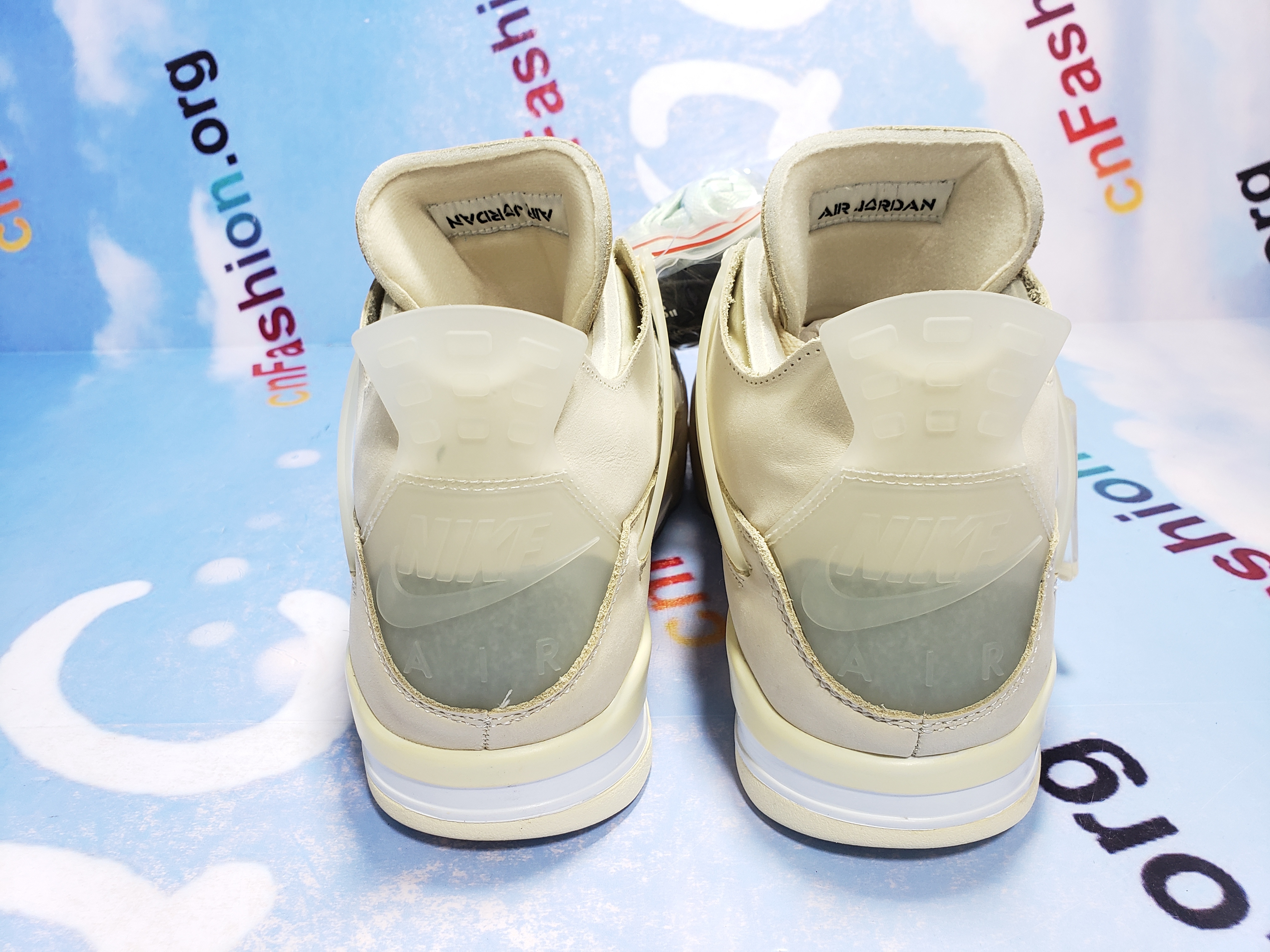 PKGoden Jordan 4 Retro Off-White Sail,CV9388-100