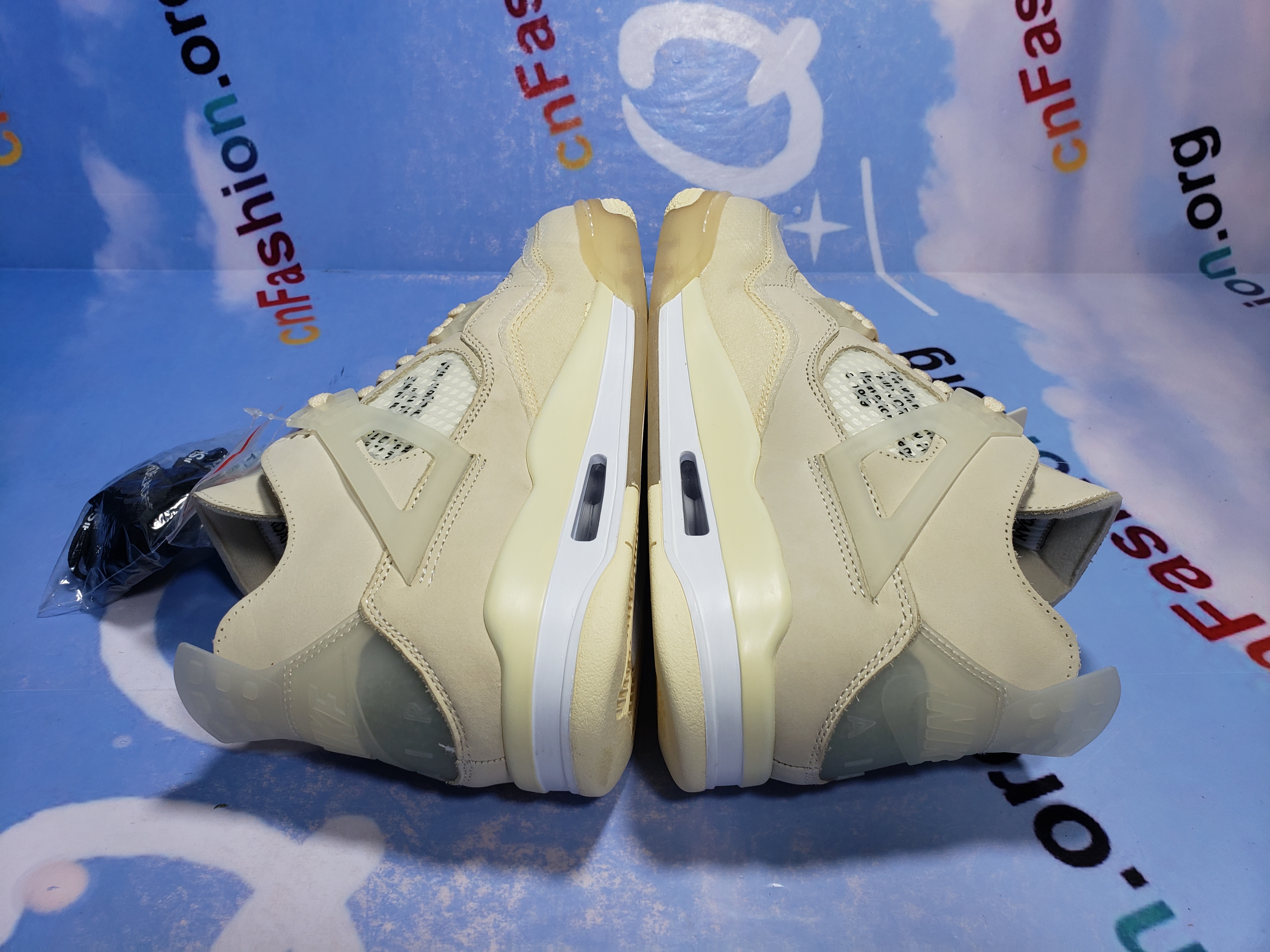 PKGoden Jordan 4 Retro Off-White Sail,CV9388-100