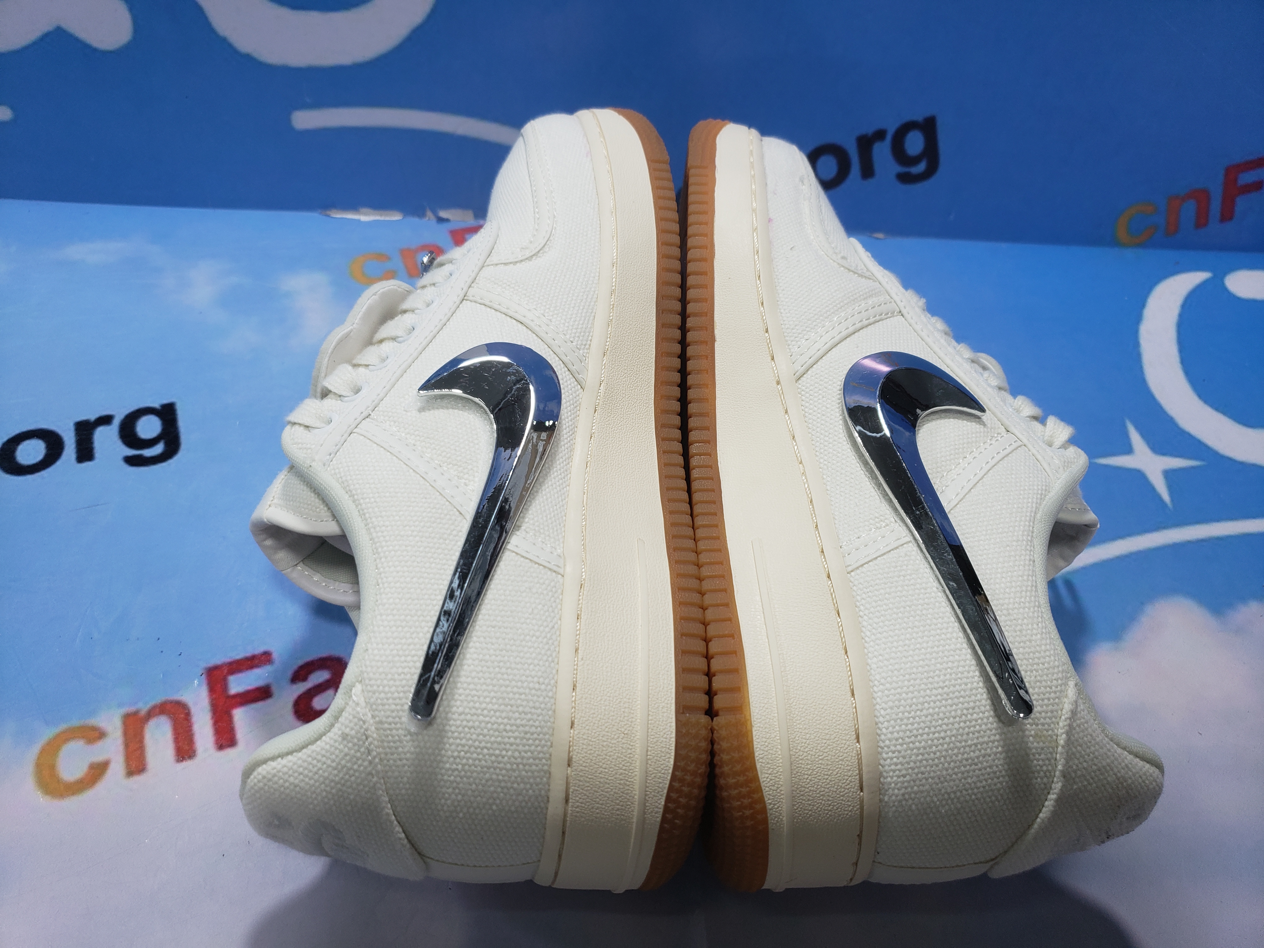 PKGoden Air Force 1 Low Travis Scott Sail