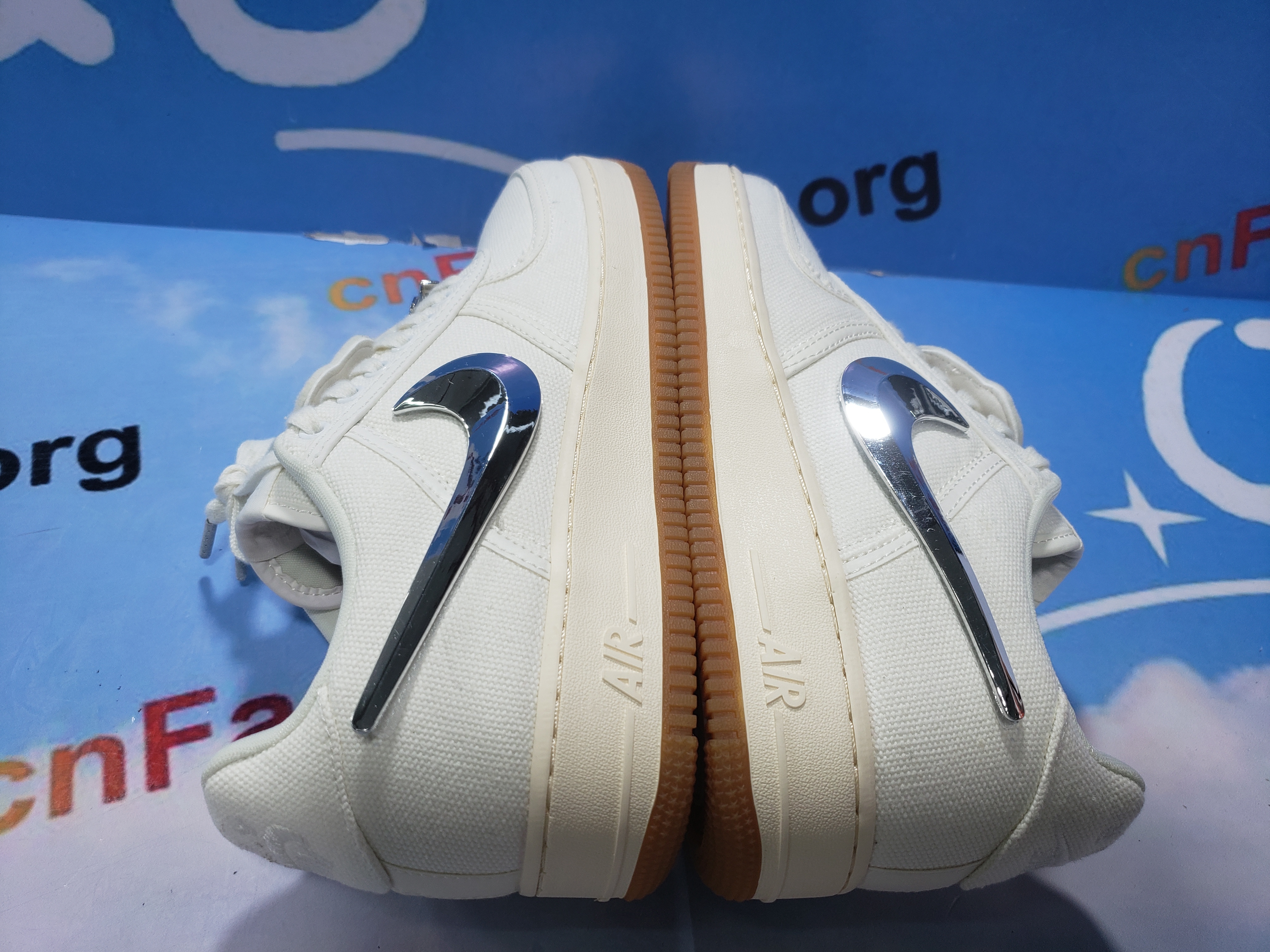 PKGoden Air Force 1 Low Travis Scott Sail