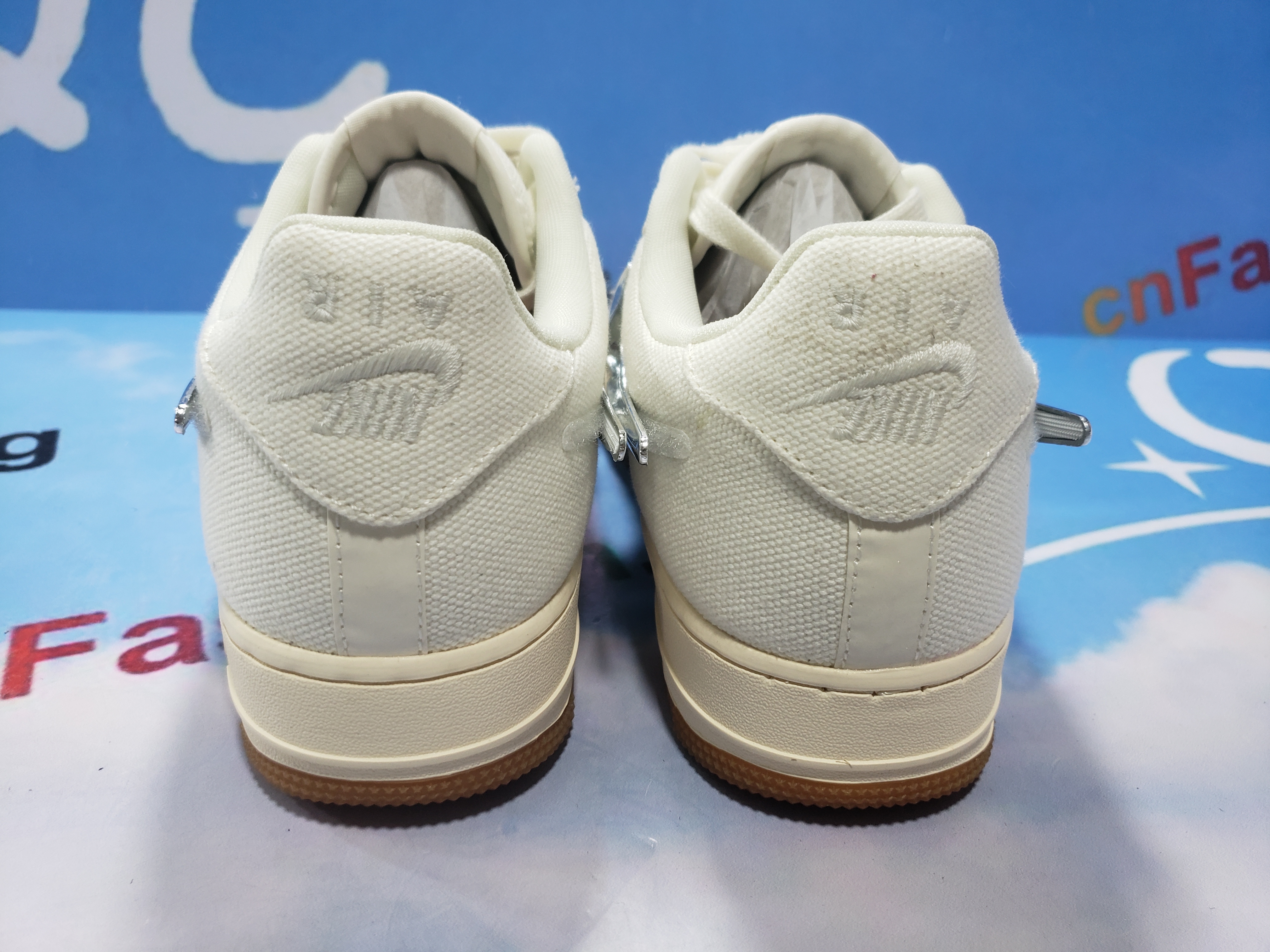 PKGoden Air Force 1 Low Travis Scott Sail