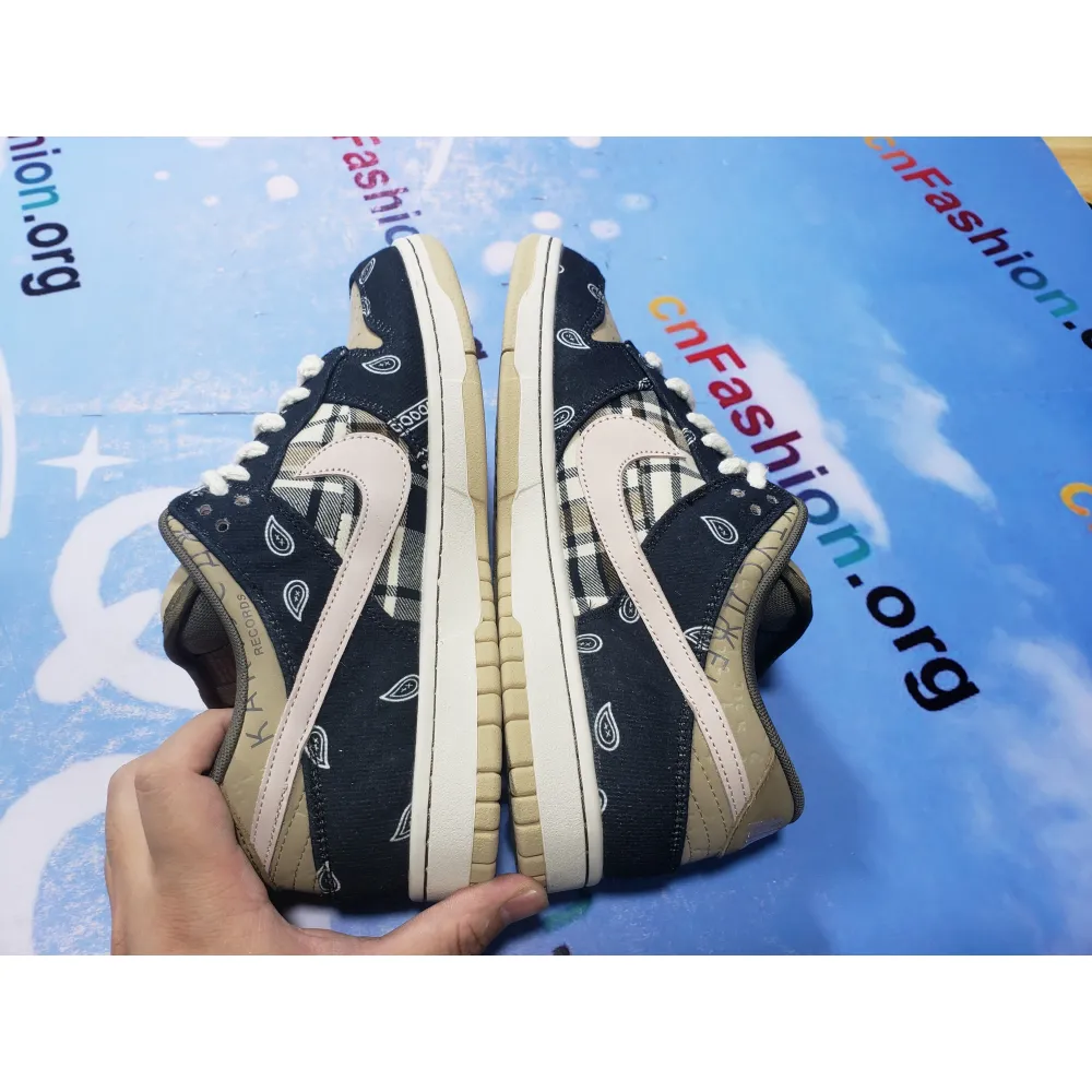 PKGoden SB Dunk Low Travis Scott，CT5053-001