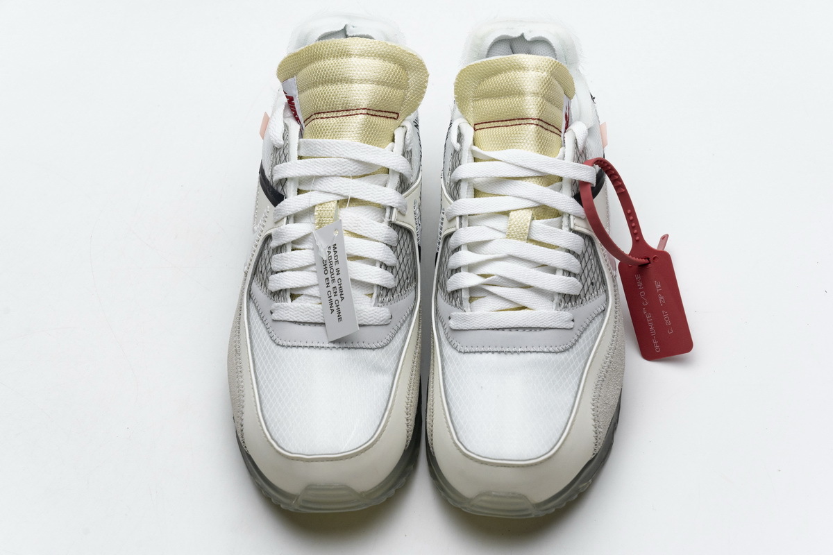 PK GOD Air Max 90 OFF-WHITE All White