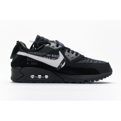 PKGoden Air Max 90 OFF-WHITE Black 01