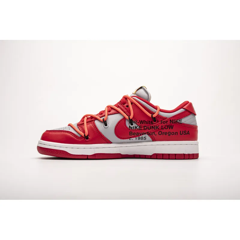 OG Dunk Low Off-White University Red,CT0856-600