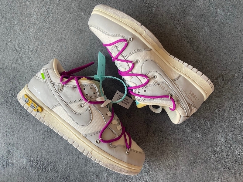 PKGoden DDunk Low Off-White Lot 21,DM1602-100