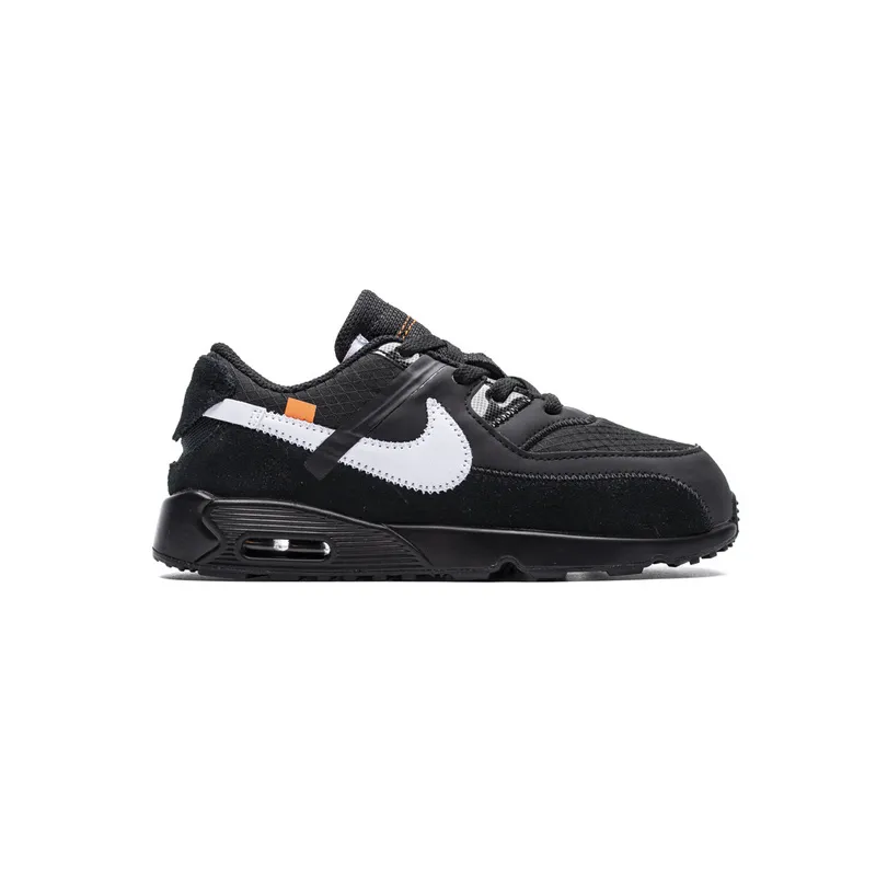 BMLin Air Max 90 OFF-WHITE Black White (TD)