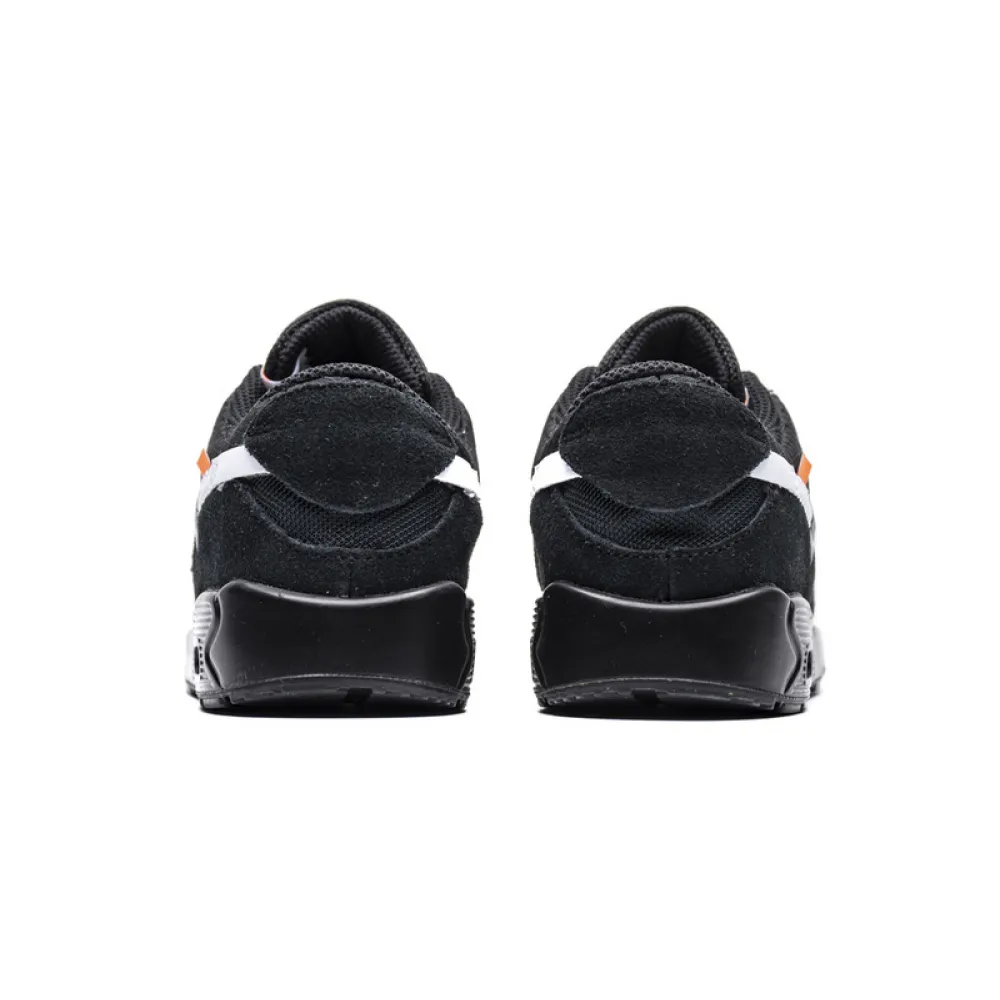 BMLin Air Max 90 OFF-WHITE Black White (TD)