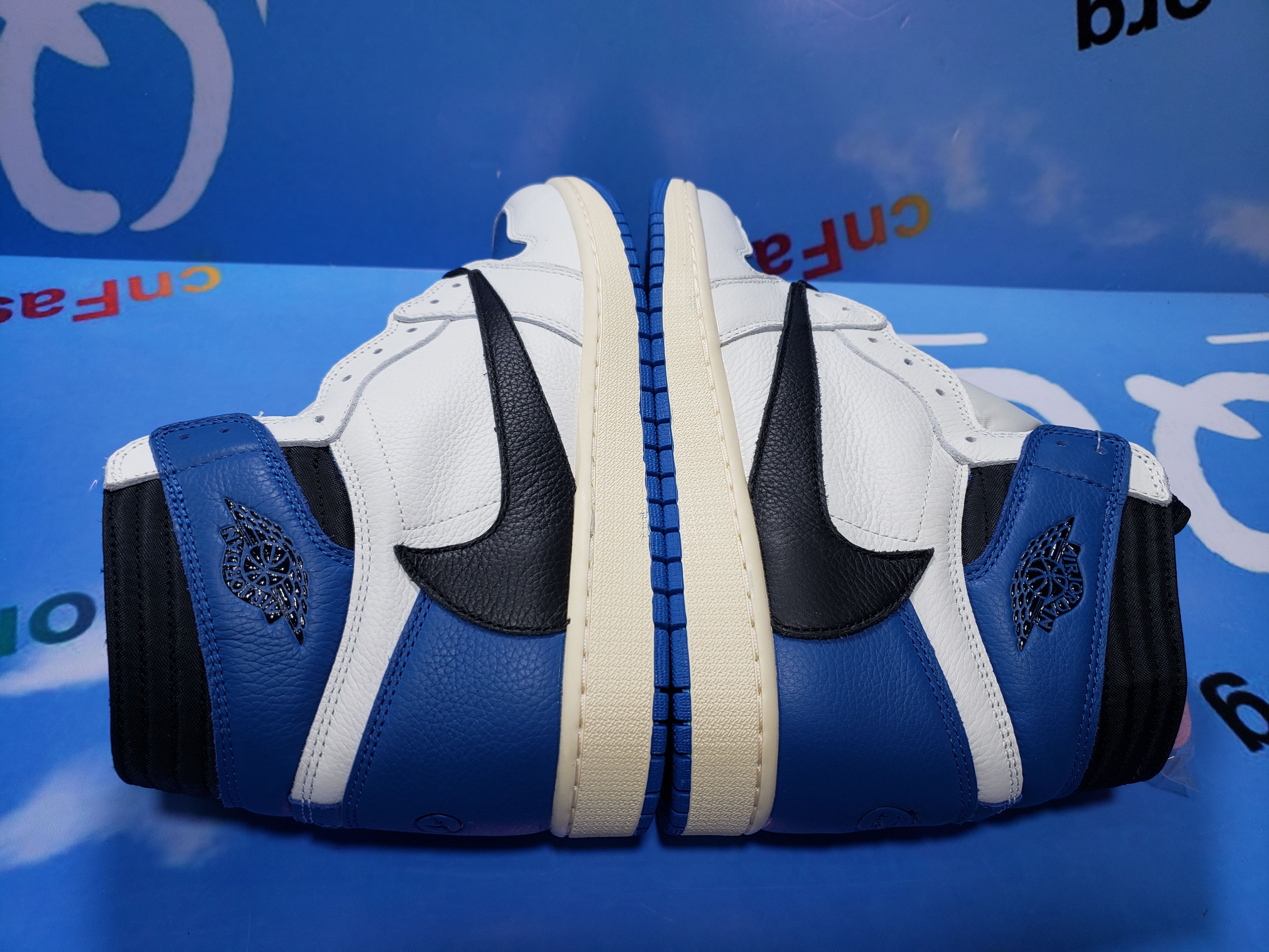 PKGoden Jordan 1 High OG SP Fragment x Travis Scott，DH3227-105