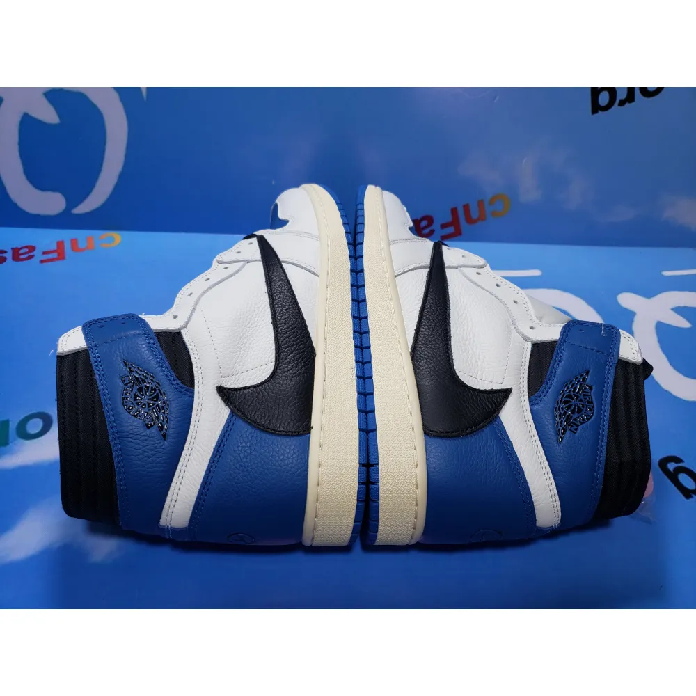 PKGoden Jordan 1 High OG SP Fragment x Travis Scott，DH3227-105