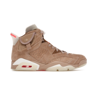 PKGoden Jordan 6 Retro Travis Scott British Khaki 01