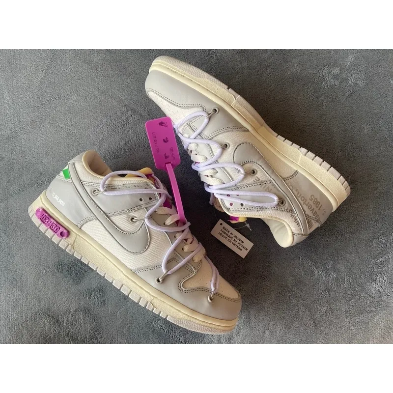 PKGoden Dunk Low Off-White Lot 3, DM1602-118