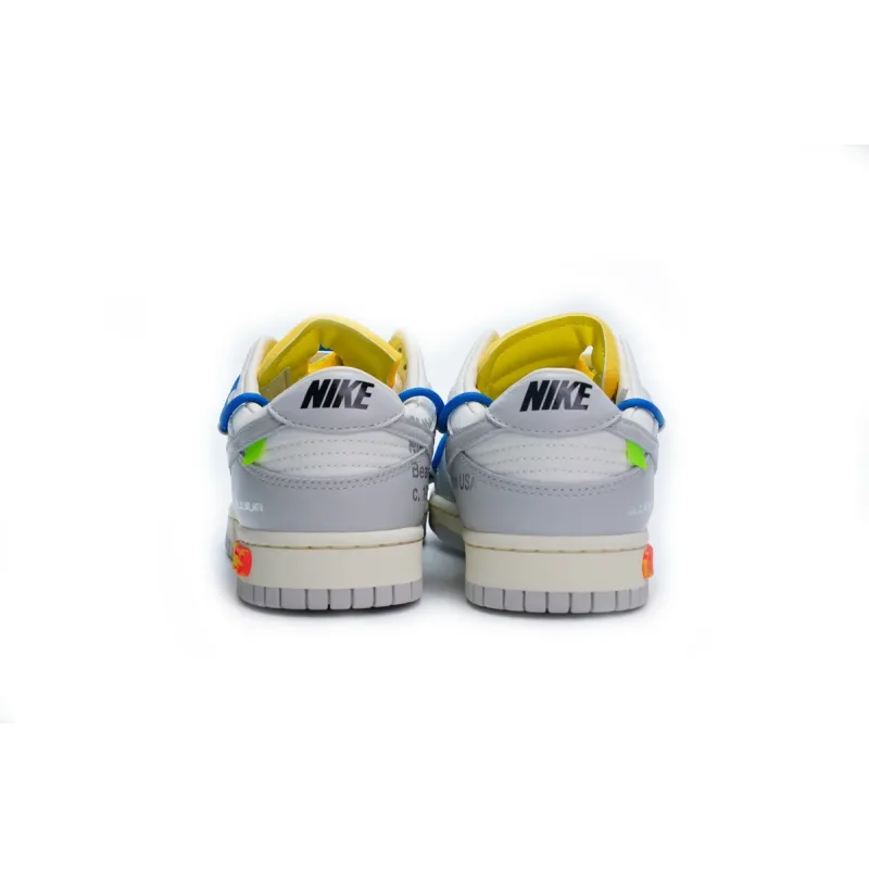 PKGoden Dunk Low Off-White Lot 10, DM1602-112