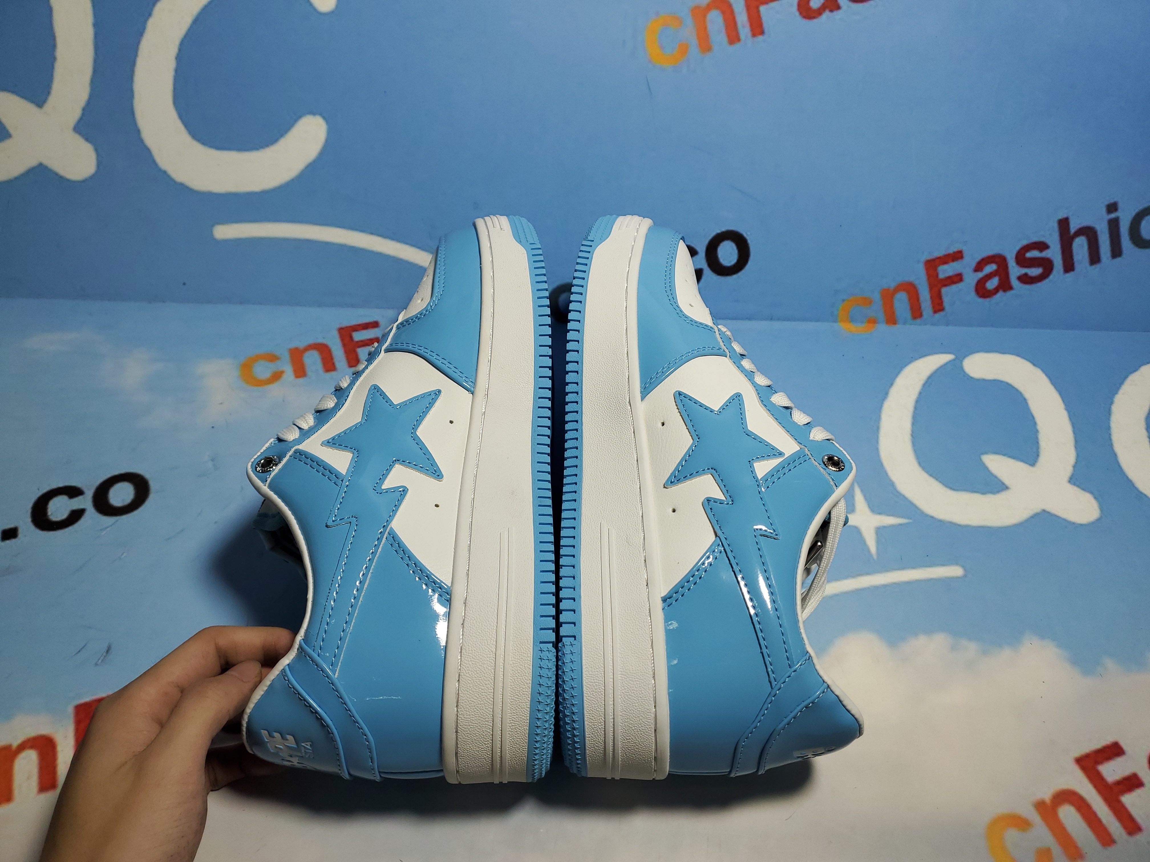 PKGoden A Bathing Ape Bape Sta Low Blue