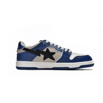 PKGoden A Bathing Ape Bape Sta Low white blue 1G70-109-0029 01