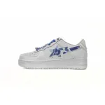 BMLin A Bathing Ape Bape Sta Low Black White