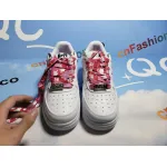 BMLin A Bathing Ape Bape Sta Low White Red Camouflage 1H20-191-045