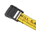 Off-White Industrial Belt Yellow/Black（Free Shipping）