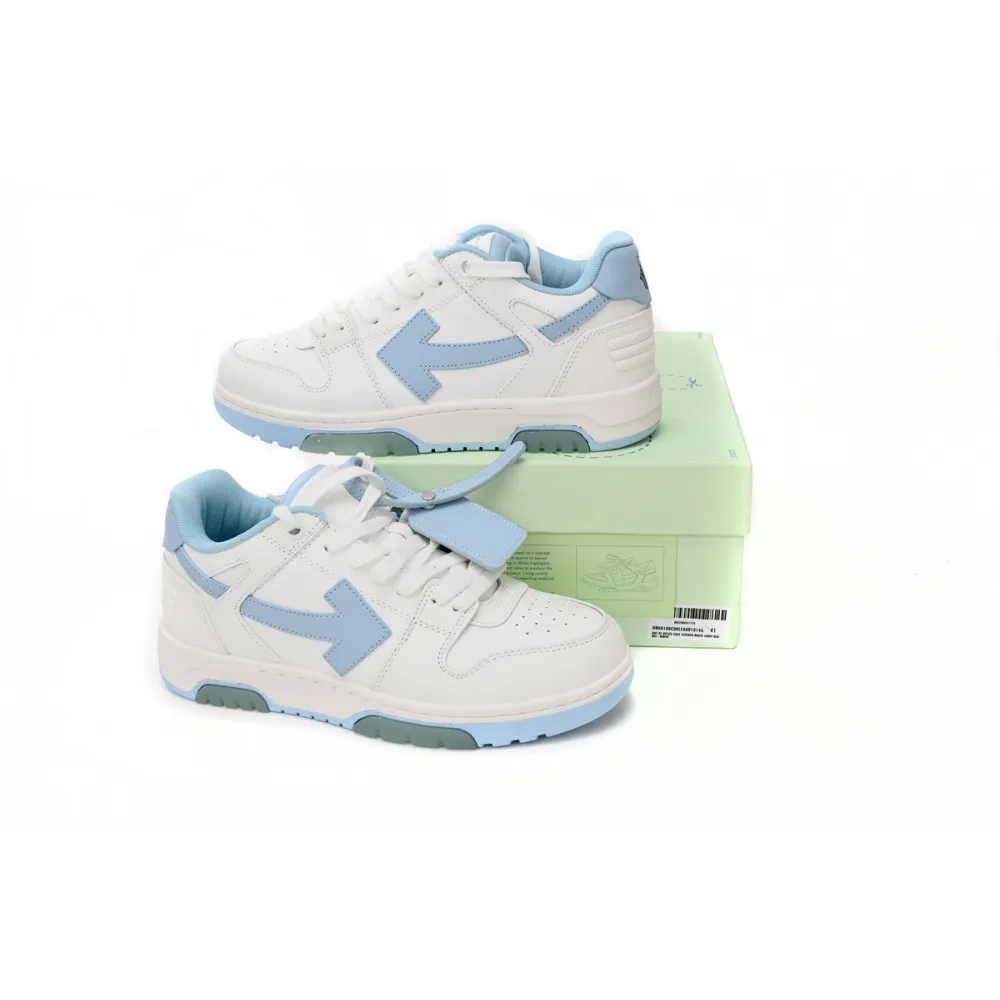 PKGoden OFF-WHITE Out Of Office Sky Blue And White,OMIA189 C99LEA00 10145