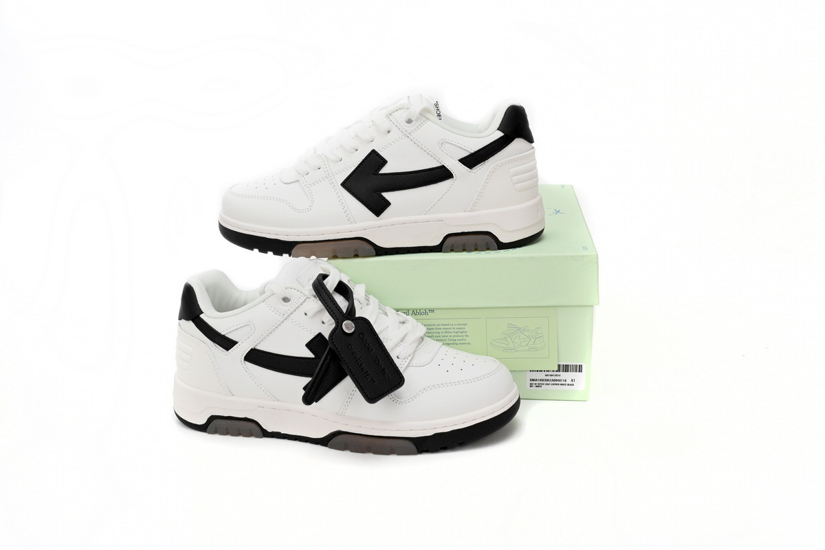 PKGoden OFF-WHITE Out Of Office White Black,OMIA189 C99LEA00 40110
