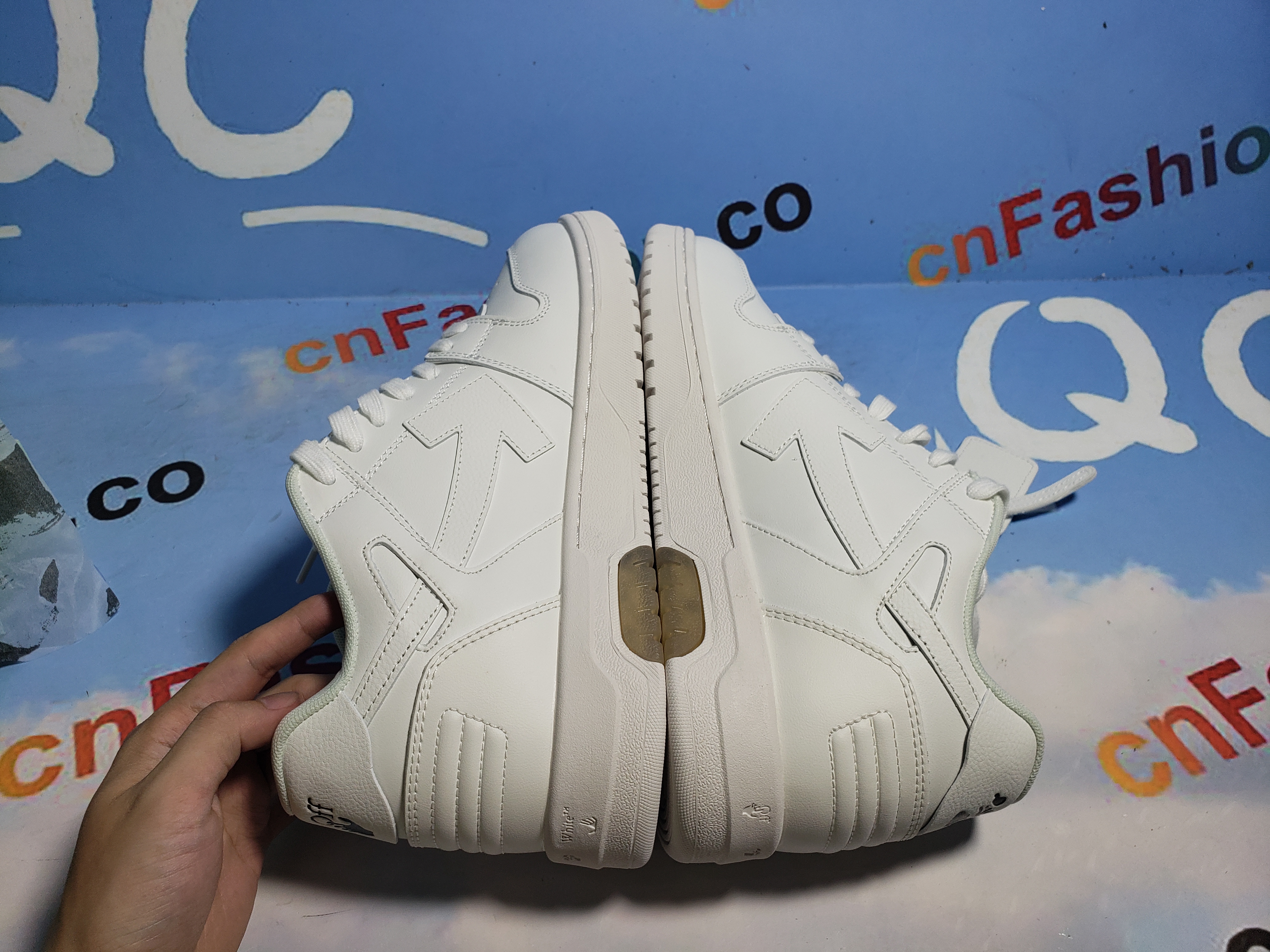 PKGoden OFF-WHITE Out Of Office White,OMIA189 C99LEA00 10100