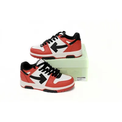PKGoden OFF-WHITE Out Of Office White Red Black,OMIA189 C99LEA00 12510 02