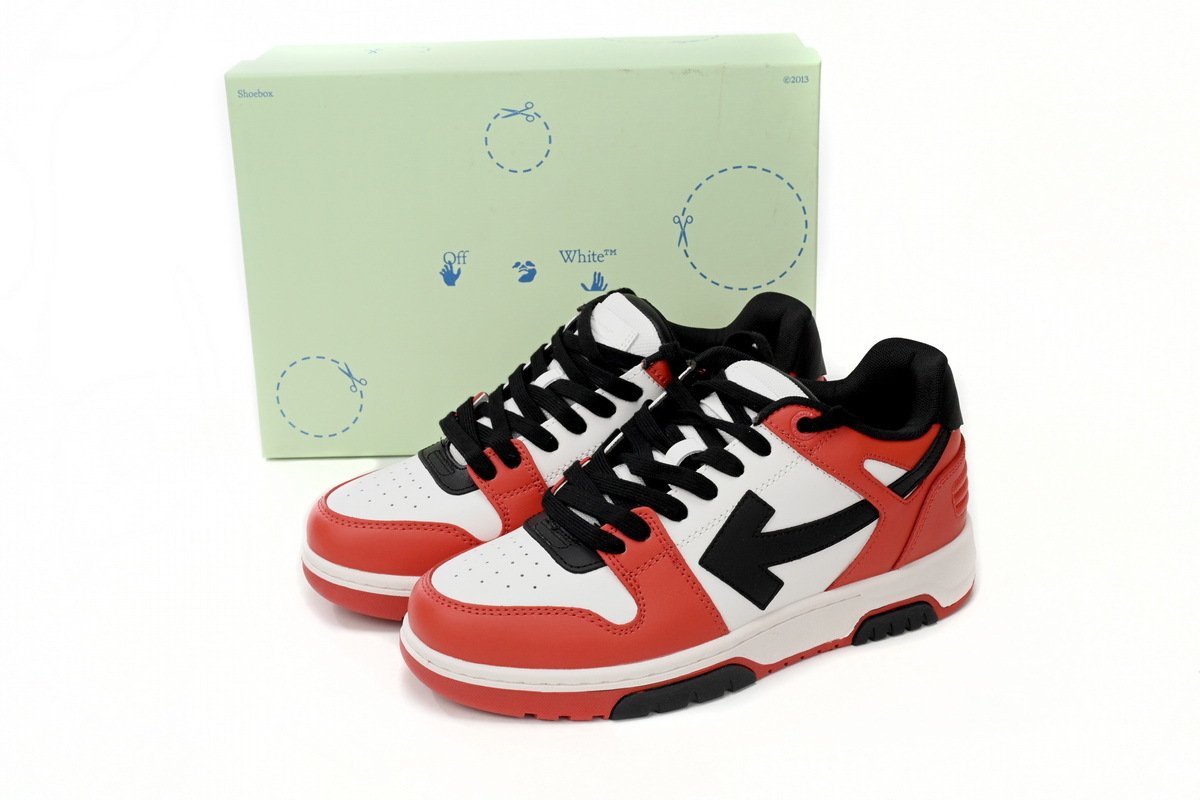 PKGoden OFF-WHITE Out Of Office White Red Black,OMIA189 C99LEA00 12510