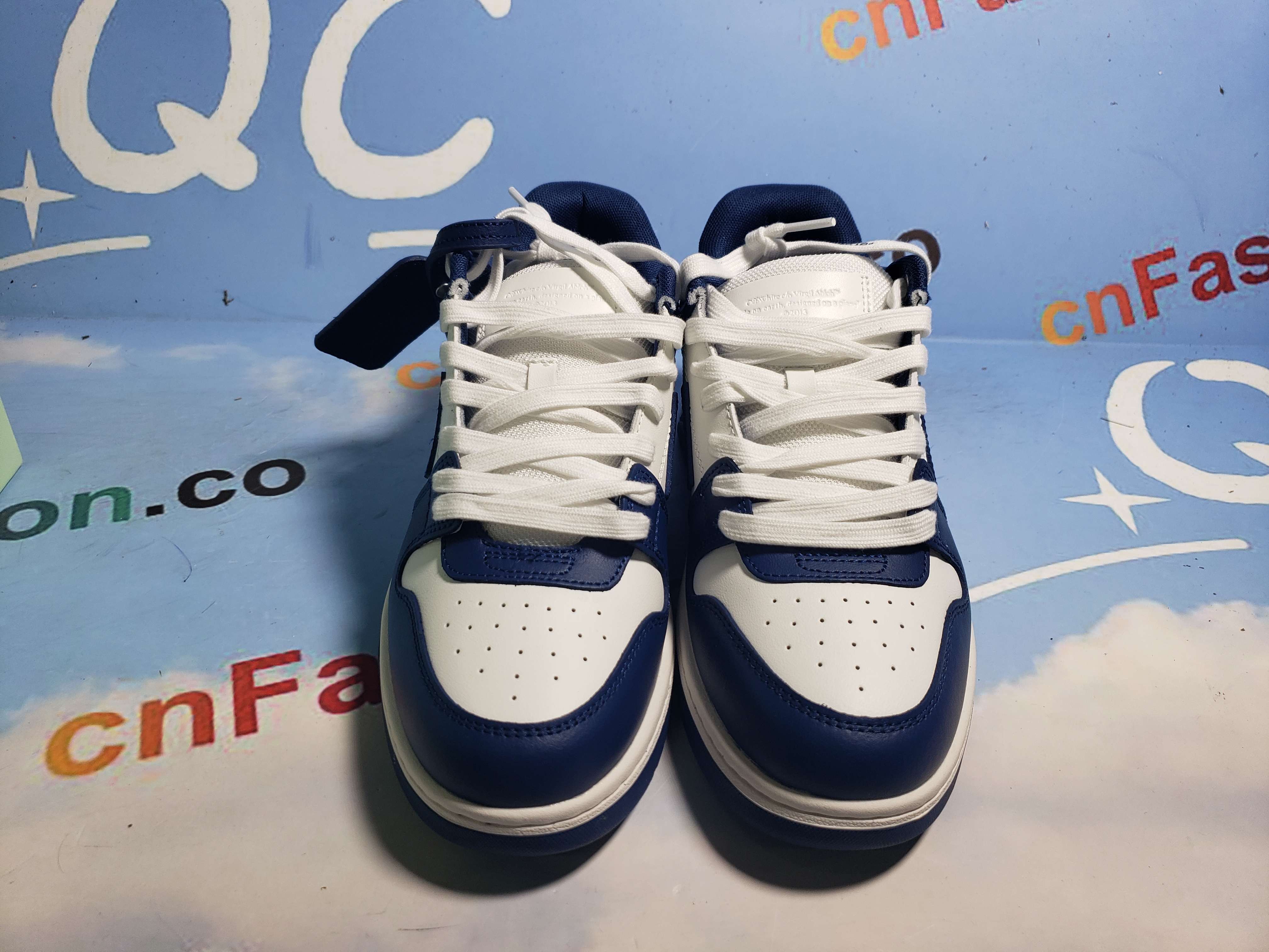 PKGoden OFF-WHITE Out Of Office Diamond Blue,OMIA189 C99LEA00 10142