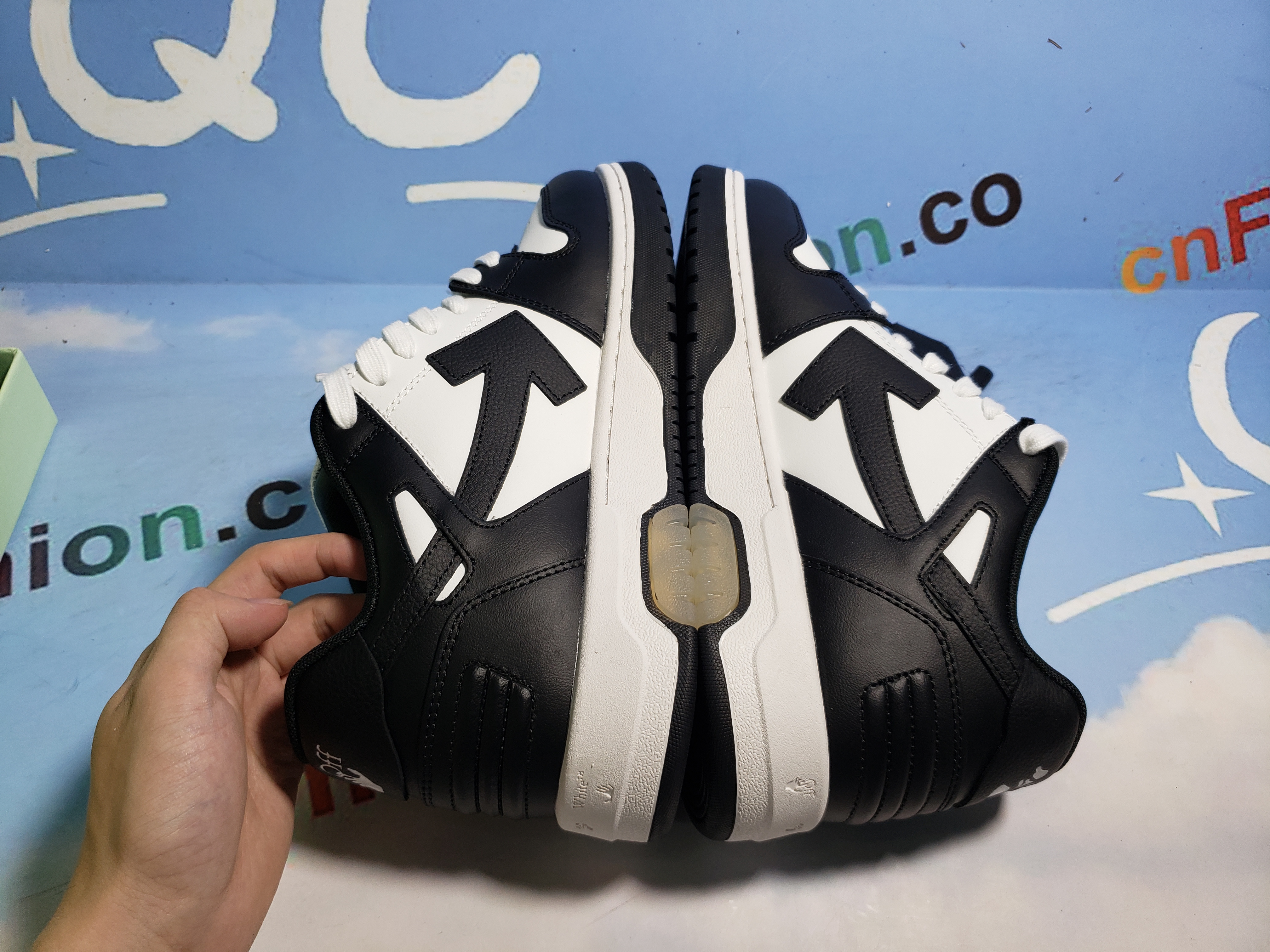 PKGoden OFF-WHITE Out Of Office Black And White Pandas,OWIA259F 21LEA001 0107