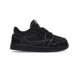 Jordan 1 kids shoes | Jordan 1 Retro Low OG SP Travis Scott Black Phantom (TD), DO5441-001
