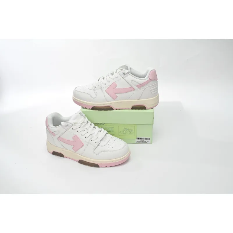 PKGoden OFF-WHITE Out Of Office Light Pink White,OFIA259 F21LEA00 10130