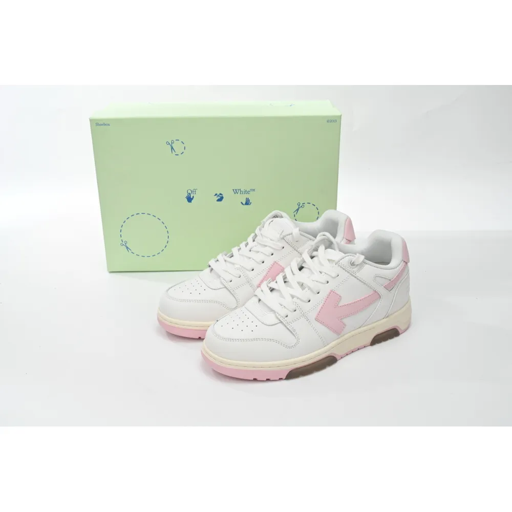 PKGoden OFF-WHITE Out Of Office Light Pink White,OFIA259 F21LEA00 10130