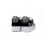 BMLin A Bathing Ape Bape Sta Low Black Grey Baolan,1H20 191 046