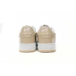 BMLIN A Bathing Ape Bape Sta Low White Brown Mirror Surface,1170 191 022