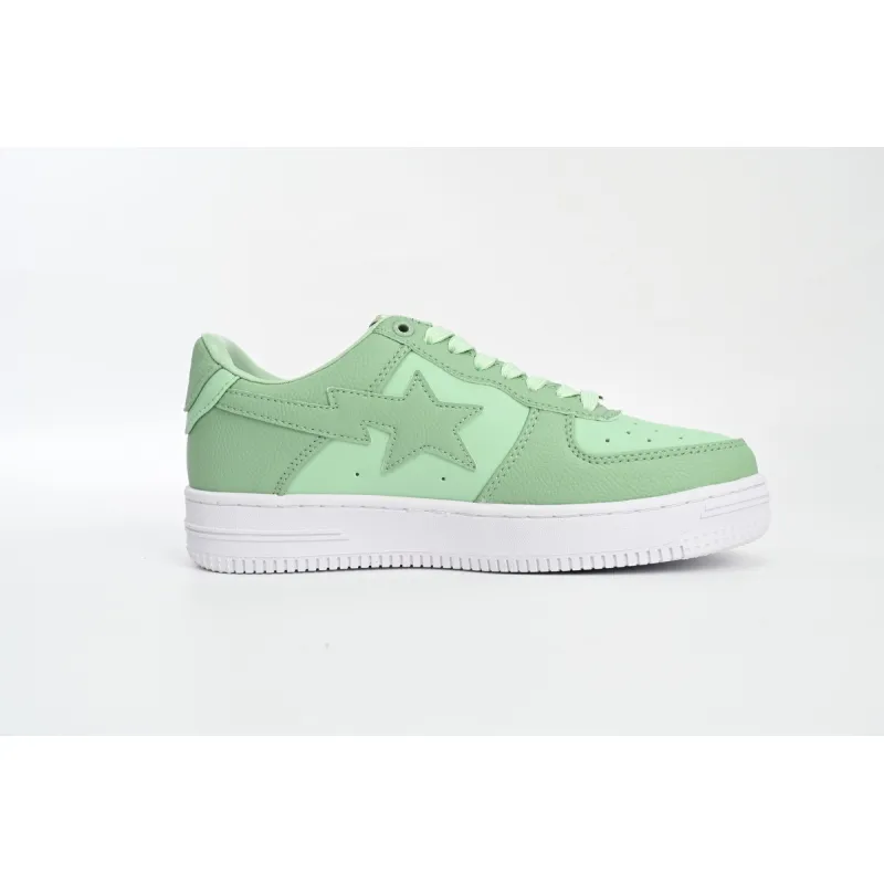 BMLIN A Bathing Ape Bape Sta Low Apple Green,0ZXSH M191 006K