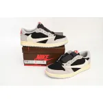 PKGoden Jordan 1 x Travis Scott Low White Grey Low Gang,DM7866-010