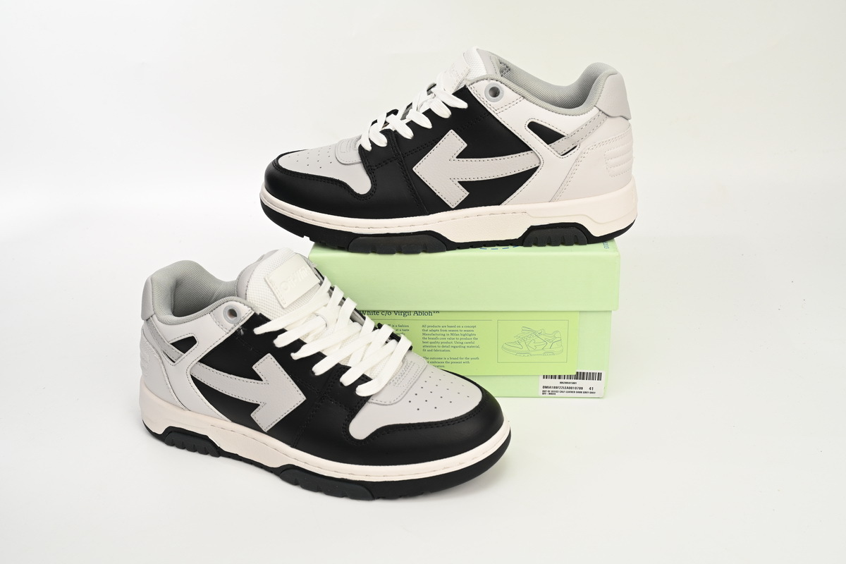 PKGoden OFF-WHITE Out Of Black And White Gray,OMIA189F 22LEA001 0709