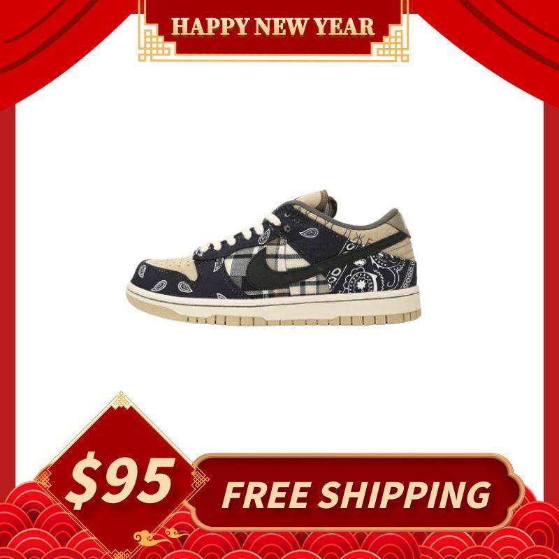 🔥FREE SHIPPING🔥|  Dunk Low Travis Scott,CT5053-001