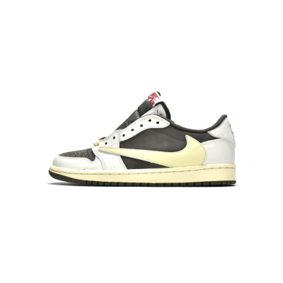 🔥FREE SHIPPING🔥| Jordan 1 Low OG Reverse Mocha Travis Scott,DM7866-162 01