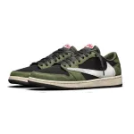 PKGoden Air Jordan 1 Travis Scott x Low olive