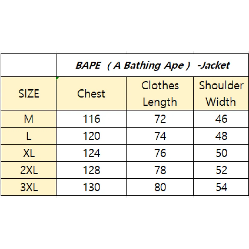 BAPE Cotton clothes 7359