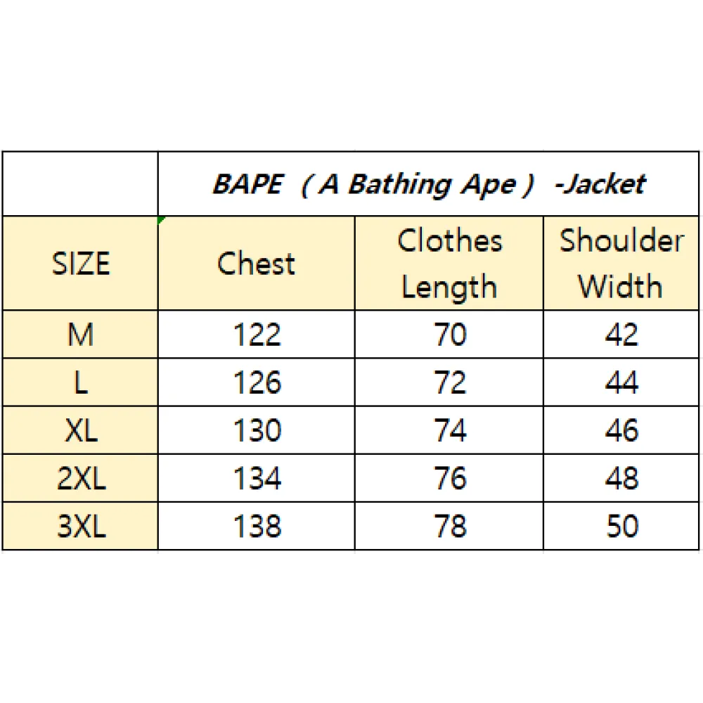 BAPE Jacket 7272