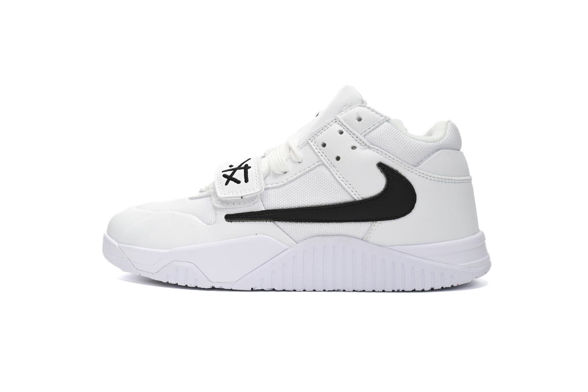 OG Travis Scott x Jordan Cut The Check Nice Kicks White Black,FZ8117-492