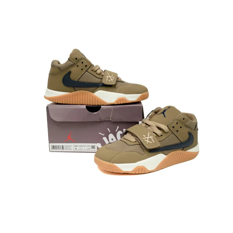 OG Travis Scott x Jordan Cut The Check Nice Kicks Kha Ki,FZ8117-941