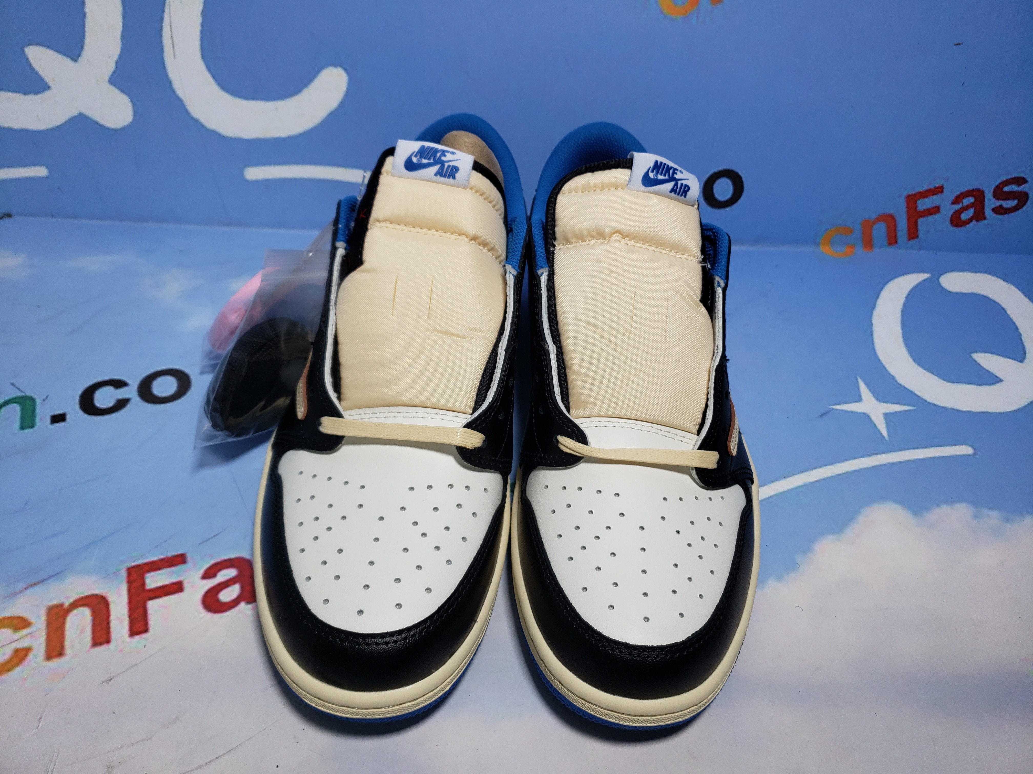 💯FREE SHIPPING | Air Jordan 1 Low Travis Scott x Fragment Design,DM7866-140