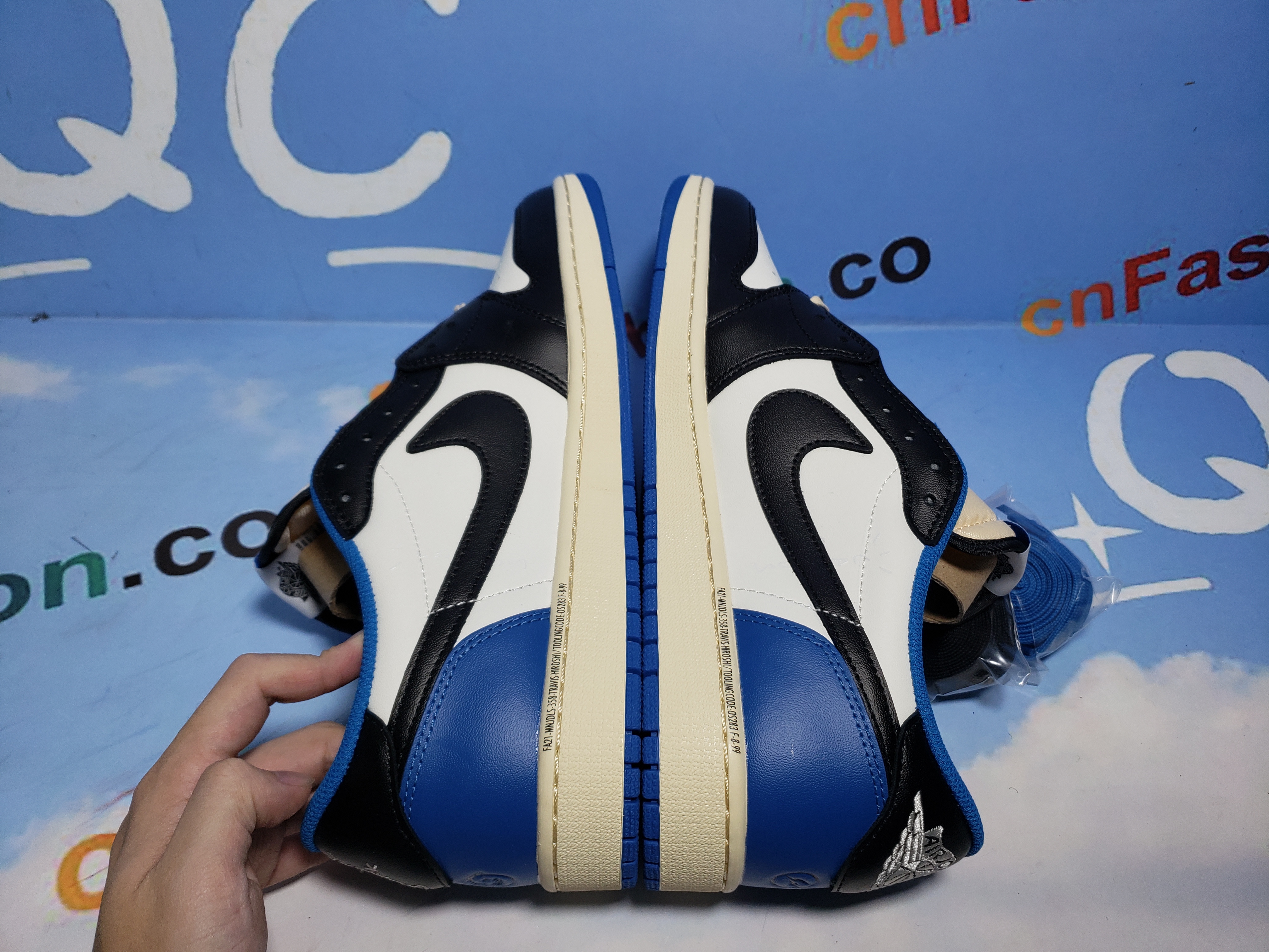 💯FREE SHIPPING | Air Jordan 1 Low Travis Scott x Fragment Design,DM7866-140