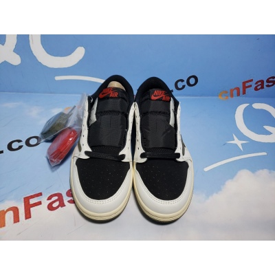 💯FREE SHIPPING | Jordan 1 Retro Low OG SP Travis Scott women's Olive DZ4137-106 02