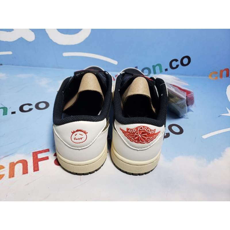 💯FREE SHIPPING | Jordan 1 Retro Low OG SP Travis Scott women's Olive DZ4137-106